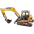 Britains 1:32 JCB Muddy Midi Excavator 86C-2, Collectable Tractor Toy for Farm Set, Tractor Toys Compatible with 1:32 Scale Farm Animals and Toys, Suitable for Collectors & Children from 3 Years