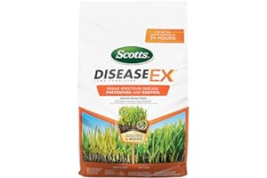 Scotts DiseaseEx Lawn Fungicide, 10 LB - Lawn Disease Prevention and Control for Brown Patch, Yellow Patch, Stem and Stripe Rust, Red Thread, and More As Listed