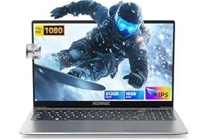 2025 ACEMAGIC PC Portatile,lntel Twin Lake-N150 Fino a 3.6GHz,15,6" FHD Notebook,RAM 16GB SSD 512GB,2.4G/5G WiFi,BT5.0,Type_C, USB3.2,HDMI,Ad alte prestazioni Computer,Guscio Metallico Laptop