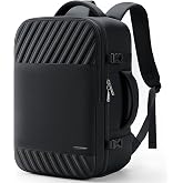 Lekespring Women's Airplane Cabin Travel Backpack 40x20x25 (20L), Black | Ryanair Hand Luggage 40 x 20 x 30 cm Travel Backpac