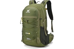 SKYSPER 35L Plecak turystyczny, plecak trekkingowy BOGDA 35 Lekki plecak z paskiem biodrowym na kemping Outdoor Daypack