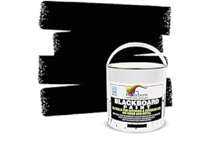 RAINBOW CHALK MARKERS LTD Blackboard Paint - 1 Litre tin Ideal for creating or restoring chalkboards for interior or exterior use.