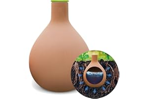 BioGreen Olla Pflanzenbewässerung HYDRO MAX | vers. Größen | 1 L | Ø 60 cm automatische Bewässerung für Pflanzen | Terrakotta Tontopf | Bewässerungskugel