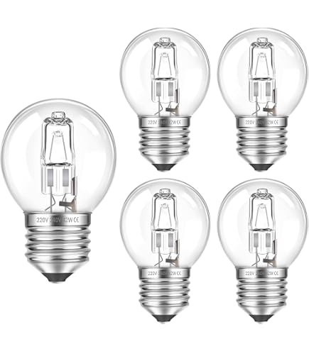 Ampoule Halogène Claude Facette 80 - E27 - 50W - Culot Standard - Durée De Vie 2000h