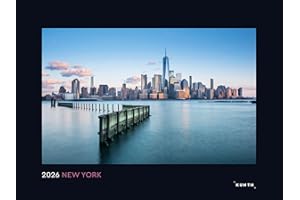 ‎ALPHA EDITION New York - KUNTH Wandkalender 2026: Hochwertiger, bildstarker Kalender mit Spiralbindung im Großformat (KUNTH Wandkalender Black Edition 60 x 45 cm)