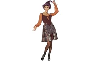 Spirit Halloween Adult Mary Sanderson Hocus Pocus Dress | OFFICIALLY LICENSED
