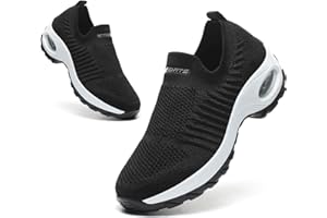 HANANI Scarpe Donna Sneakers Scarpe da Ginnastica Running Sneakers Fitness Tennis Casual Comode Donna Scarpe da Corsa Antiscivolo Air Scarpette Sportive