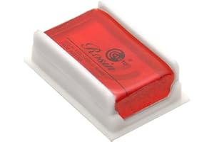 Elagon (602) erstklassiges, hochwertiges, durchsichtiges, rotes staubfreies Kolophonium Künstlerlob für Violine, Geige, Viola, Cello, Kontrabass, usw. in plastischer Schachtel.