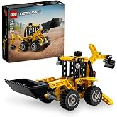 LEGO Technic Kazıcı Y&uuml;kleyici 42197 &ndash; 7 Yaş ve &Uuml;zeri Kız ve Erkek &Ccedil;ocukları i&ccedil;in Arka Kazıcı, Kep&ccedil;e ve Dengeleyici İ&ccedil;eren Yap