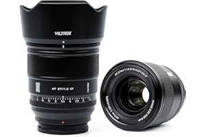 VILTROX 27mm F/1.2 Pro XF Large Aperture Prime Lens for Fuji X Mount X-T30 X-T4 X-E4 X-Pro3 X-T200 X-S10 (Auto Focus, STM, APS-C) Black