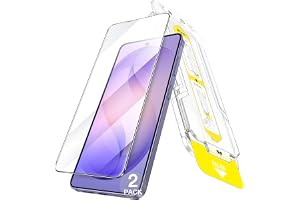 JETech Skärmskydd för Samsung Galaxy S26 Ultra, 2-Pack | 10-Sekunders Enstegsinstallation, 9H Härdat Glas, Kompatibel med Fin