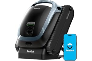 Beatbot AquaSense 2 Poolroboter, Akku Poolsauger mit Oberflächen-Parkfunktion, Poolreiniger Boden und Wand, Doppelte Reinigung der Wasserlinie, für Pools bis zu 300 m²