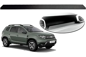 craVeDRIVE Modanatura decorativa per il vano portaoggetti auto per Dacia Duster 2022+ | Nero | Modanatura decorativa copertura interna | Gadget auto per Dacia Duster MY2022+