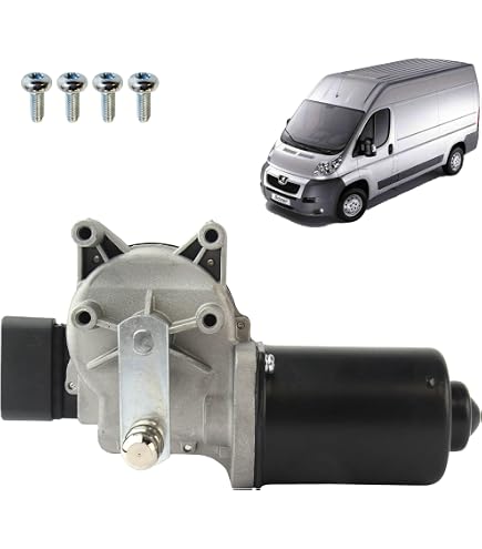 Connecteur Moteur Essuie-glace Twowinds - Compatible Citroën Jumper 3, Peugeot Boxer 3, Fiat Ducato 3 (2006-2014)
