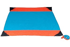 Ticket to the Moon Couverture de Plage - Aqua/Orange (2021)