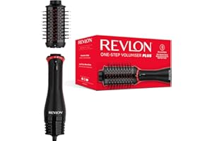 Revlon One-Step Volumiser Plus (Patented Detachable Head, Ceramic Titanium Barrel, Nylon Styling Bristles with Activated Charcoal Pins, Tourmaline Ionic Technology), RVDR5298UK