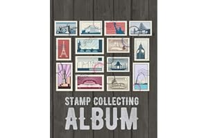 Stamp Collecting Album: Best stamp collecting albums for beginners ! stamp album book