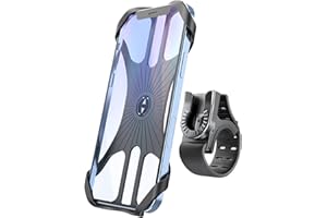 Acrhkoor Handyhalterung Fahrrad, Abnehmbar 360° Verstellbare Fahrrad Handyhalterung, Universal Motorrad Handyhalter für iPhone 13 12 Pro Max Mini, Samsung, Huawei, 4,0''-7,0'' Smartphone