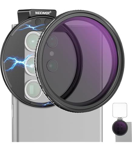 58 Mm ND-Filter – Verstellbar ND2 Bis ND400, Aus Optischem Glas Für Bessere Fotos