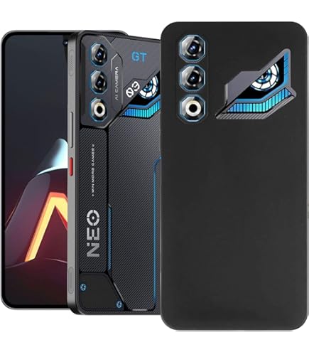 GIOPUEY Étui pour Nubia Nubia Red Magic 9 Pro/9S Pro, Coque en PC Dur