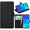 KP TECHNOLOGY Custodia a portafoglio in pelle per Huawei Y6 2019 per Huawei Y6 2019 con scomparti per carte di credito per Hu