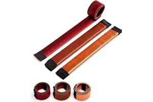‎DILARA Original Magic Dutt Maker für dünnes und dickes Haar - Frisuren Hilfe - 3er Set (Rot, Braun und Gold)