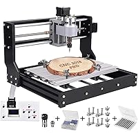 Upgrade CNC 3018 Pro Fräsmaschine Laser Graviermaschine,Vogvigo Holz Router Kit GRBL Steuerung DIY Mini CNC Maschine 3D…