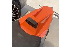 LORABABER Motorrad Hinten Soziusabdeckung Beifahrersitz Verkleidung Heckabdeckung Rücksitzbezug Kompatibel mit DUKE790 790 DUKE 2018 2019 2020 2021 2022 2023 2024 Sozius Solo Verkleidung, Orange