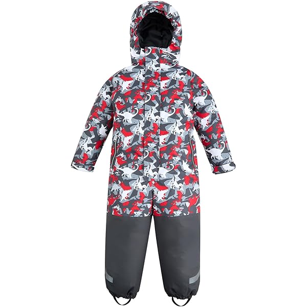 Skipak Maat 98 Linboo Uniseks Kinder Skioverall - Waterdicht En Winddicht Sneeuwpak Met Capuchon - Warm Winterpak Voor Skiën Warm Winterpak Skiën