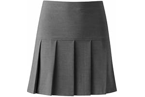 L S U Women/Ladies/Girls Round Skirts HIGH Waist Pleated Drop Girls School Uniform