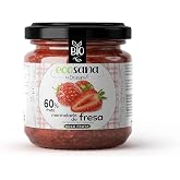 Drasanvi ECOSANA Organic Sugar Free Strawberry Jam, with Vitamins of Group B, Vitamin C, Minerals and Omega 3 | Energy Source
