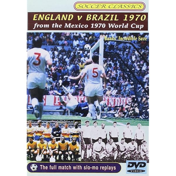 入手不可能！DVDEngland V Brazil 1970 Mexico WC England v Brazil | When The World Watched | 1970 FIFA World