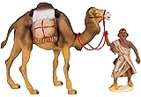 MAROLIN Camel with luggage and driver (plastic material), to 4.75 in. figures