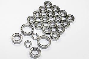 CNCTEC Rodamientos de bolas para Tamiya CC-02 Chassis CC-02