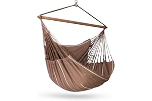 La Siesta Habana hamak krzesło wiszące Kingsize czekoladowy