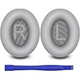 Bose QuietComfort 35 ii i&ccedil;in Kulak Pedleri, Bose QC35 QC35ii Kulaklıklar i&ccedil;in Premium Yumuşak Deri Yedek Pedler, Kulak Pedler