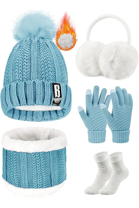 Mütze, Schal & Handschuh-Sets Für Damen - Mul Produktbild-Vorschau 3