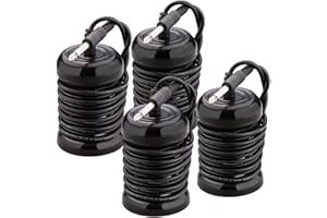 Wateralone Ionic Detox Foot Bath Array Round Bobine in acciaio inox di ricambio per Ionic Detox Foot SPA Cleanse Machine (nero)