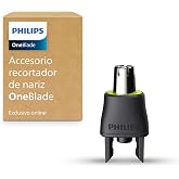Philips OneBlade Nose Trimmer Attachment Compatible with All OneBlade Handles, Original Philips Accessory QI100/50