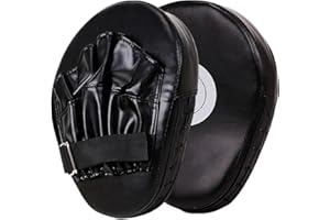 GENERISCH Pattes d'ours pour boxe, pattes d'ours, gants de frappe | Rembourrage PU avec pattes d'ours de qualité supérieure, pour homme, coussinets incurvés, kickboxing, entraînement