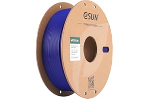 ‎ESUN eSUN PETG filament 1,75 mm, filament PETG Basic o wysokiej wytrzymałości, szpula 1 kg (2,2 LBS) do drukarek 3D (Jednolity Niebieski, 1KG)