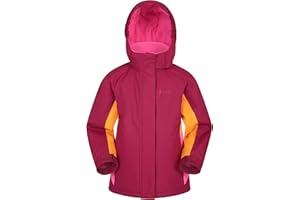 Mountain Warehouse Honey - Giacca da Sci Bambino - Giacca Resistente alla Neve, Polsini Regolabili, Rivestimento in Pile, invernale