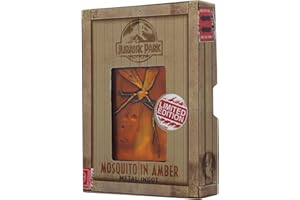 FANATTIK Jurassic Park - Mücken in Bernstein - Lingot en métal Sammler