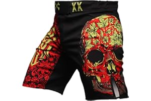 Hardcore Training Fight Shorts Hombre Pantalones Cortos MMA BJJ Boxeo Grappling Fitness No Gi