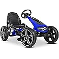 DERAK Rev Up Your Child's Playtime with XMX610 Kids Pedal Go Kart Officially Licensed and Built for Adventure - Bikes (Blue)
