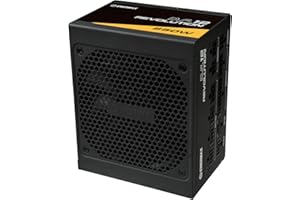 ENERMAX Revolution D.F. 12 ATX3.1 PCI-e 5.1 850W 80Plus Gold ultra-compatto (completamente modulare, 50% semi-fanless, 12V-2x6); ETV850G, nero