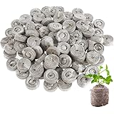 Your's Bath 100Stk Quell-Tabletten Torf-Quelltöpfe mit Nährstoffen Quelltabletten Anzucht Torftablette Kokos-Quelltabletten m