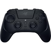 Razer Raiju V3 Pro - PlayStation 5 ve PC i&ccedil;in kablosuz e-spor kontrol cihazı - 4 &ccedil;ıkarılabilir d&uuml;ğme ve 2 pen&ccedil;e tutma tamponu