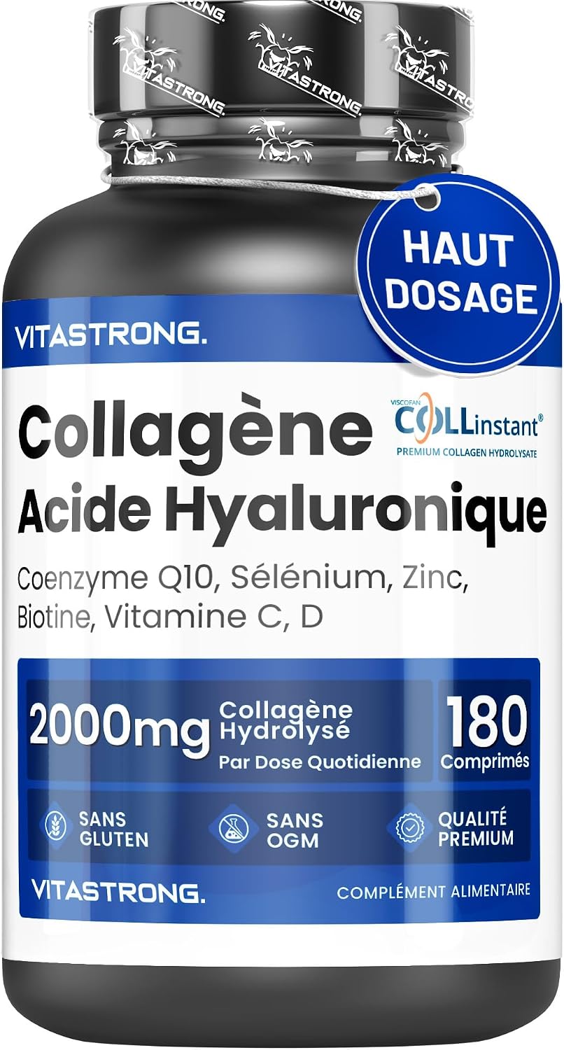 Prise en Main & Utilisation au Quotidien : Collagène et Acide Hyaluronique 180 Comprimés