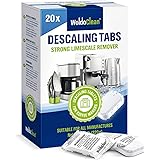 Pastiglie decalcificanti per macchine da caffè 20 pezzi - per decalcificare Nespresso, Delonghi, Dolce Gusto, Lavazza e molti